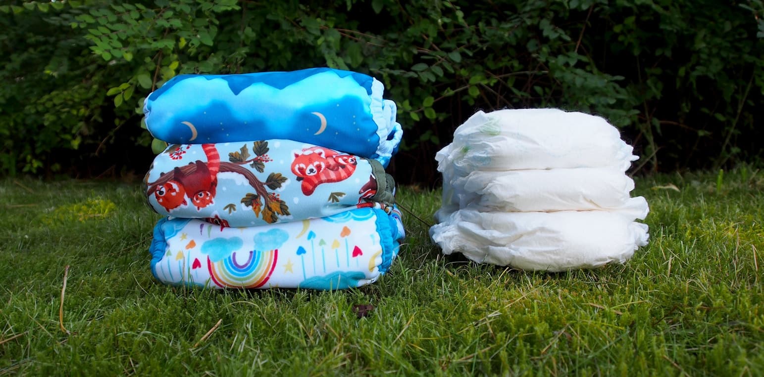 SnugFit Diapers — folded
